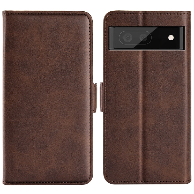 For Google Pixel 7 Pro Dual-side Magnetic Buckle Leather Phone Case, For Google Pixel 7 Pro
