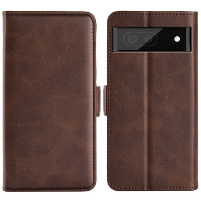 For Google Pixel 7 Pro Dual-side Magnetic Buckle Leather Phone Case, For Google Pixel 7 Pro