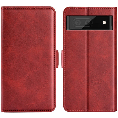 For Google Pixel 7 Pro Dual-side Magnetic Buckle Leather Phone Case, For Google Pixel 7 Pro