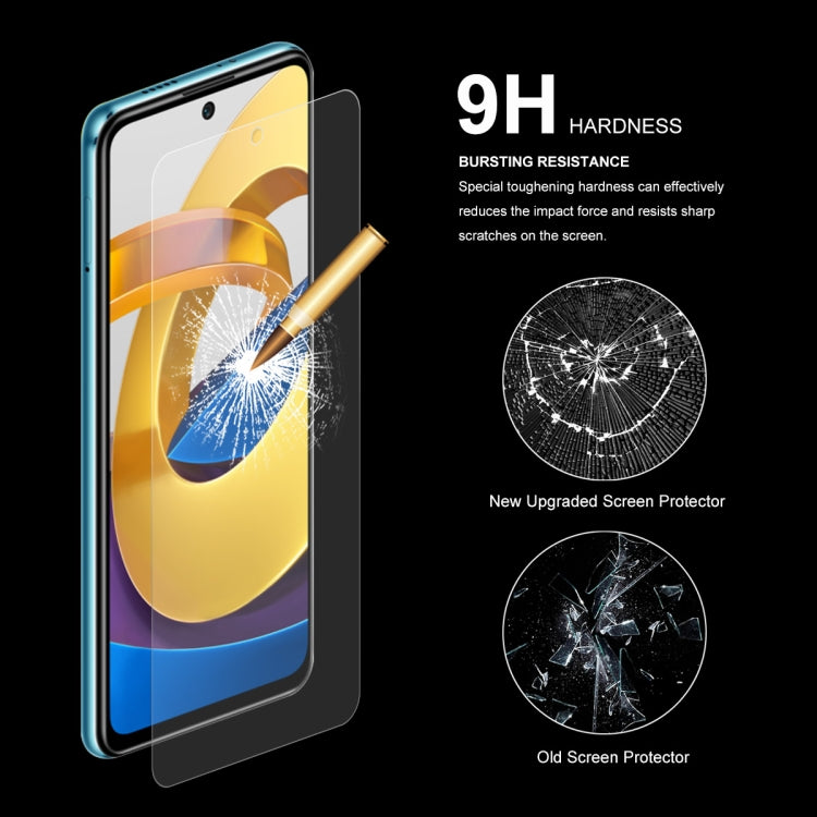 For Xiaomi Poco M4 Pro 5G ENKAY Hat-Prince 0.26mm 9H 2.5D Tempered Glass Film, For Xiaomi Poco M4 Pro 5G (1 PC), For Xiaomi Poco M4 Pro 5G (2 PCS), For Xiaomi Poco M4 Pro 5G (5 PCS), For Xiaomi Poco M4 Pro 5G (10 PCS)