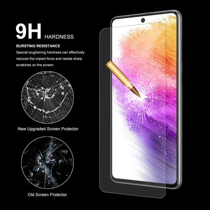 For Samsung Galaxy A73 5G ENKAY 0.26mm 9H 2.5D Tempered Glass Film, For Samsung Galaxy A73 5G (1 PC), For Samsung Galaxy A73 5G (2 PCS), For Samsung Galaxy A73 5G (5 PCS), For Samsung Galaxy A73 5G (10 PCS)