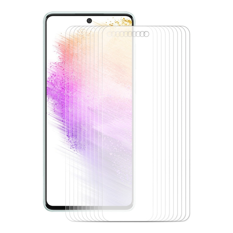 For Samsung Galaxy A73 5G ENKAY 0.26mm 9H 2.5D Tempered Glass Film, For Samsung Galaxy A73 5G (1 PC), For Samsung Galaxy A73 5G (2 PCS), For Samsung Galaxy A73 5G (5 PCS), For Samsung Galaxy A73 5G (10 PCS)