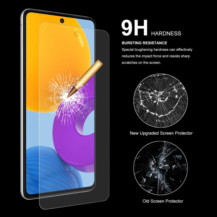 For Samsung Galaxy M52 5G ENKAY 0.26mm 9H 2.5D Tempered Glass Film, For Samsung Galaxy M52 5G (1 PC), For Samsung Galaxy M52 5G (2 PCS), For Samsung Galaxy M52 5G (5 PCS), For Samsung Galaxy M52 5G (10 PCS)