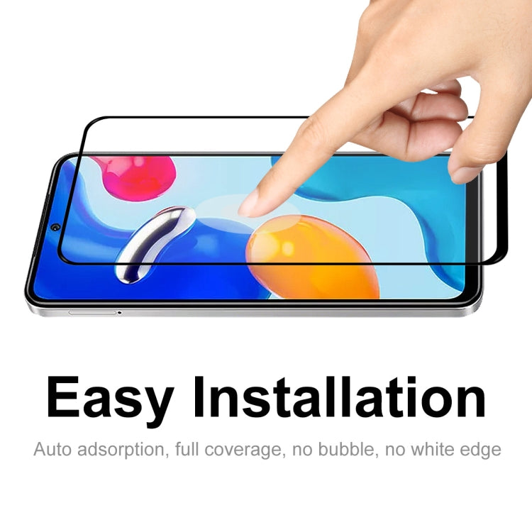 For Xiaomi Redmi Note 11S 5G / Note 11T 5G ENKAY Full Glue 0.26mm 9H 2.5D Tempered Glass Full Film, For Xiaomi Redmi Note 11S 5G (1 PCS), For Xiaomi Redmi Note 11S 5G (2 PCS), For Xiaomi Redmi Note 11S 5G (5 PCS), For Xiaomi Redmi Note 11S 5G (10 PCS)