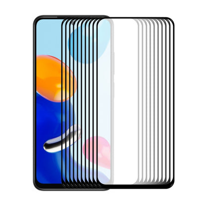 For Xiaomi Redmi Note 11S 5G / Note 11T 5G ENKAY Full Glue 0.26mm 9H 2.5D Tempered Glass Full Film, For Xiaomi Redmi Note 11S 5G (1 PCS), For Xiaomi Redmi Note 11S 5G (2 PCS), For Xiaomi Redmi Note 11S 5G (5 PCS), For Xiaomi Redmi Note 11S 5G (10 PCS)