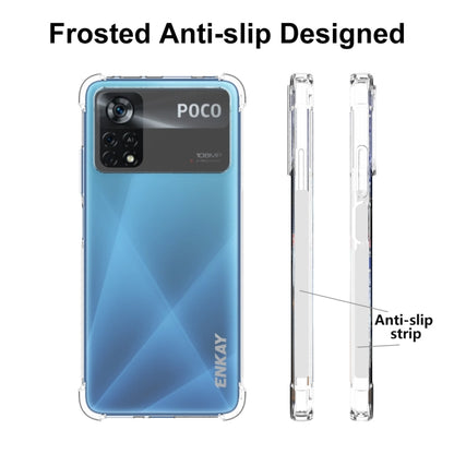 ENKAY Clear TPU Shockproof Case, For Xiaomi Poco X4 Pro 5G, For Xiaomi Redmi 10C Global / Redmi 10 India, For Xiaomi Redmi K40S, For Xiaomi Redmi K50 Gaming, For Xiaomi Redmi K50 / K50 Pro, For Xiaomi Redmi Note 11 Pro 5G China                         ...