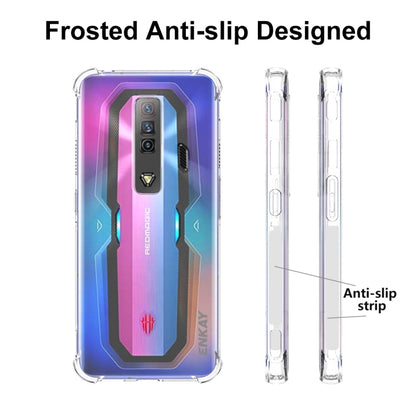 For ZTE Nubia Red Magic 7 ENKAY Clear TPU Shockproof Case
