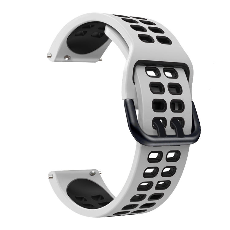 20mm Mixed-color Silicone Strap, For Garmin Vivomove Sport