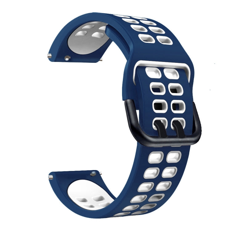 20mm Mixed-color Silicone Strap, For Garmin Vivomove Sport