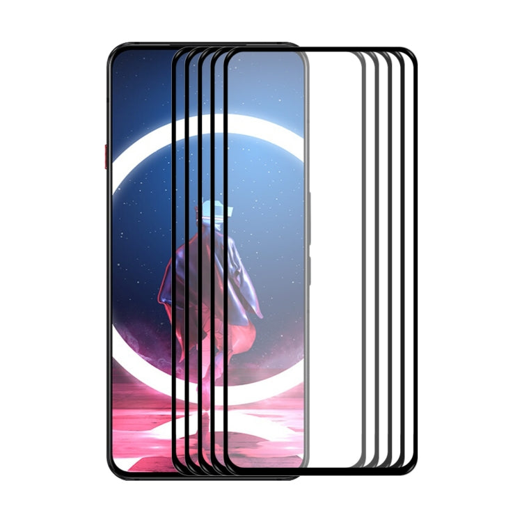 For ZTE Nubia Red Magic 7 Pro ENKAY Full Glue 0.26mm 9H 2.5D Tempered Glass Full Film, For ZTE Nubia Red Magic 7 Pro(1 PC), For ZTE Nubia Red Magic 7 Pro(2 PCS), For ZTE Nubia Red Magic 7 Pro(5 PCS), For ZTE Nubia Red Magic 7 Pro(10 PCS)