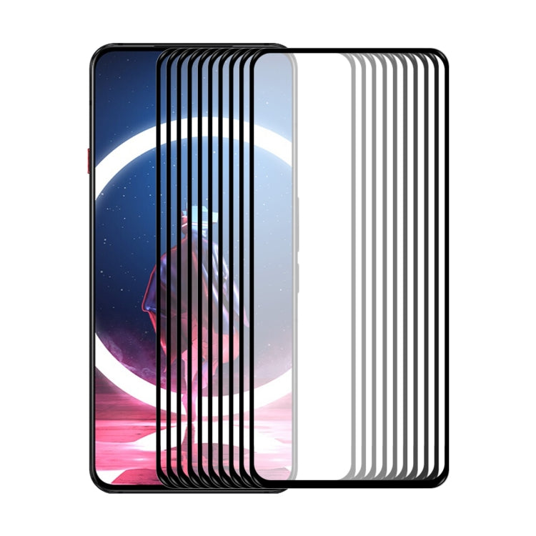 For ZTE Nubia Red Magic 7 Pro ENKAY Full Glue 0.26mm 9H 2.5D Tempered Glass Full Film, For ZTE Nubia Red Magic 7 Pro(1 PC), For ZTE Nubia Red Magic 7 Pro(2 PCS), For ZTE Nubia Red Magic 7 Pro(5 PCS), For ZTE Nubia Red Magic 7 Pro(10 PCS)