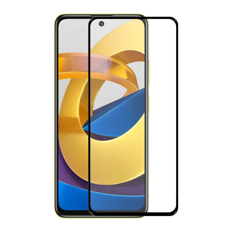For Xiaomi Poco M4 Pro 5G ENKAY Full Glue 0.26mm 9H 2.5D Tempered Glass Full Film, For Xiaomi Poco M4 Pro 5G(1 PC), For Xiaomi Poco M4 Pro 5G(2 PCS), For Xiaomi Poco M4 Pro 5G(5 PCS), For Xiaomi Poco M4 Pro 5G(10 PCS)