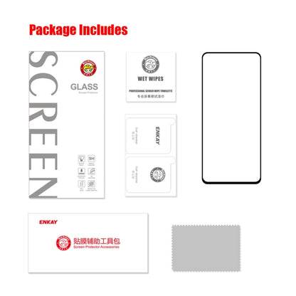 For Xiaomi Poco M4 Pro 5G ENKAY Full Glue 0.26mm 9H 2.5D Tempered Glass Full Film, For Xiaomi Poco M4 Pro 5G(1 PC), For Xiaomi Poco M4 Pro 5G(2 PCS), For Xiaomi Poco M4 Pro 5G(5 PCS), For Xiaomi Poco M4 Pro 5G(10 PCS)