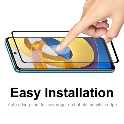 For Xiaomi Poco M4 Pro 5G ENKAY Full Glue 0.26mm 9H 2.5D Tempered Glass Full Film, For Xiaomi Poco M4 Pro 5G(1 PC), For Xiaomi Poco M4 Pro 5G(2 PCS), For Xiaomi Poco M4 Pro 5G(5 PCS), For Xiaomi Poco M4 Pro 5G(10 PCS)