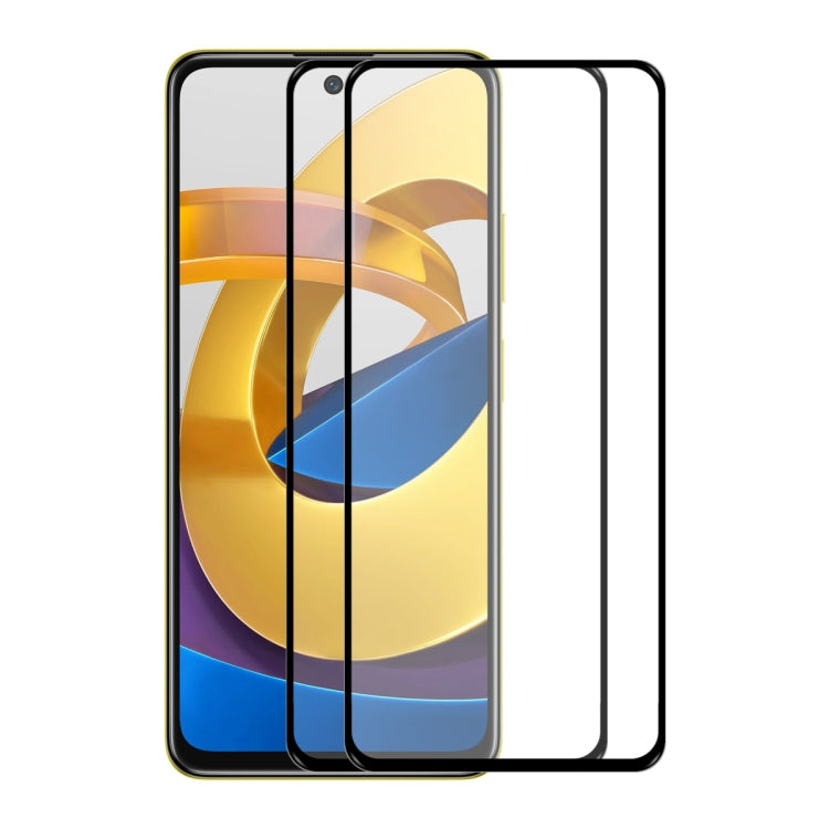 For Xiaomi Poco M4 Pro 5G ENKAY Full Glue 0.26mm 9H 2.5D Tempered Glass Full Film, For Xiaomi Poco M4 Pro 5G(1 PC), For Xiaomi Poco M4 Pro 5G(2 PCS), For Xiaomi Poco M4 Pro 5G(5 PCS), For Xiaomi Poco M4 Pro 5G(10 PCS)