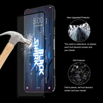 For Xiaomi Black Shark 5 / 5 Pro ENKAY Full Glue 0.26mm 9H 2.5D Tempered Glass Full Film, For Xiaomi Black Shark 5 / 5 Pro(1 PC), For Xiaomi Black Shark 5 / 5 Pro(2 PCS), For Xiaomi Black Shark 5 / 5 Pro(5 PCS), For Xiaomi Black Shark 5 / 5 Pro(10 PCS)