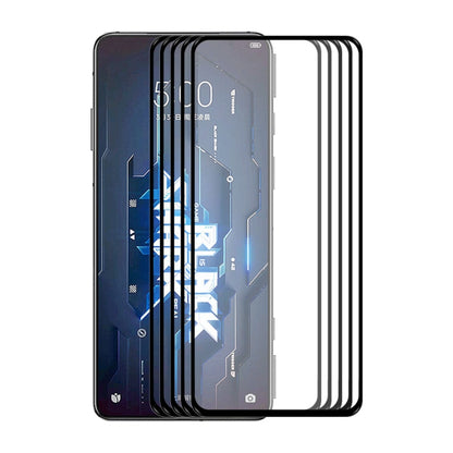 For Xiaomi Black Shark 5 / 5 Pro ENKAY Full Glue 0.26mm 9H 2.5D Tempered Glass Full Film, For Xiaomi Black Shark 5 / 5 Pro(1 PC), For Xiaomi Black Shark 5 / 5 Pro(2 PCS), For Xiaomi Black Shark 5 / 5 Pro(5 PCS), For Xiaomi Black Shark 5 / 5 Pro(10 PCS)