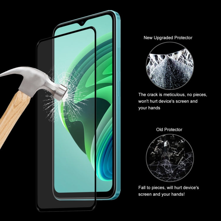 For Xiaomi Redmi Note 11E ENKAY Full Glue 0.26mm 9H 2.5D Tempered Glass Full Film, For Xiaomi Redmi Note 11E(1 PC), For Xiaomi Redmi Note 11E(2 PCS), For Xiaomi Redmi Note 11E(5 PCS), For Xiaomi Redmi Note 11E(10 PCS)