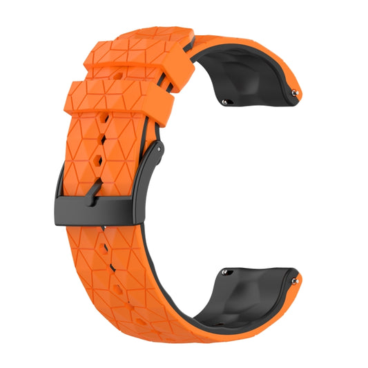 24mm Mixed-Color Silicone Watch Band, For Suunto 9, For Suunto 7, For Suunto 9 Baro, For Suunto Spartan Sport Wrist HR Baro, For Suunto Spartan Sport