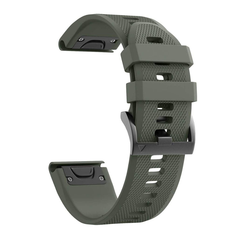 22mm Silicone Watch Strap, For Garmin Instinct 2, For Garmin epix, For Garmin Fenix 7, For Garmin Descent G1