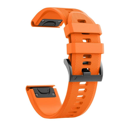 22mm Silicone Watch Strap, For Garmin Instinct 2, For Garmin epix, For Garmin Fenix 7, For Garmin Descent G1