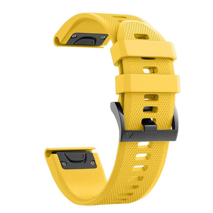 22mm Silicone Watch Strap, For Garmin Instinct 2, For Garmin epix, For Garmin Fenix 7, For Garmin Descent G1