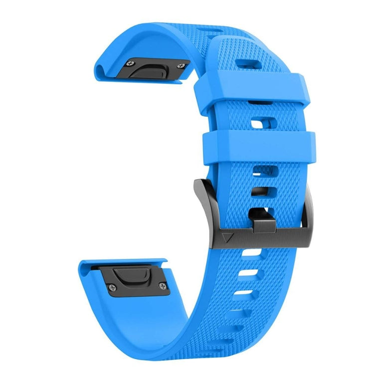 22mm Silicone Watch Strap, For Garmin Instinct 2, For Garmin epix, For Garmin Fenix 7, For Garmin Descent G1