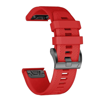 22mm Silicone Watch Strap, For Garmin Instinct 2, For Garmin epix, For Garmin Fenix 7, For Garmin Descent G1