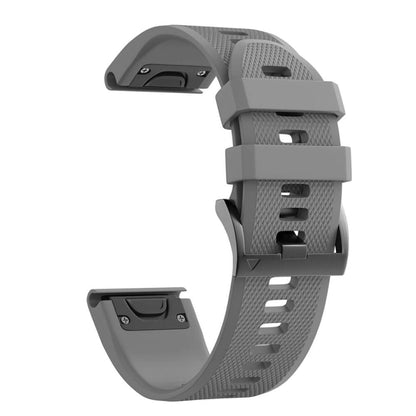 22mm Silicone Watch Strap, For Garmin Instinct 2, For Garmin epix, For Garmin Fenix 7, For Garmin Descent G1