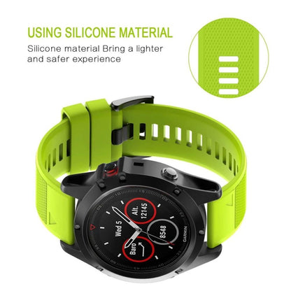 20mm Silicone Watch Strap, For Garmin Instinct 2S, For Garmin Fenix 7s, For Garmin Descent Mk2S, For Garmin Fenix 6S, For Garmin Fenix 5S plus