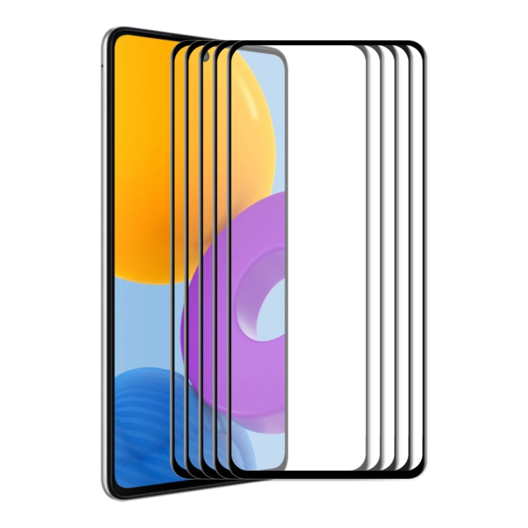 For Samsung Galaxy M52 5G ENKAY 6D Full Glue Tempered Glass Full Film, For Samsung Galaxy M52 5G(1 PC）, For Samsung Galaxy M52 5G(2 PCS), For Samsung Galaxy M52 5G(5 PCS)