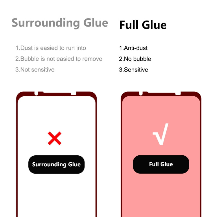 For ZTE Nubia Red Magic 7 ENKAY 6D Full Glue Tempered Glass Full Film, For ZTE Nubia Red Magic 7(1 PC), For ZTE Nubia Red Magic 7(2 PCS), For ZTE Nubia Red Magic 7(5 PCS)