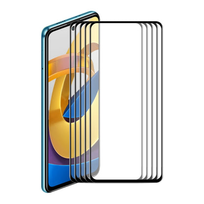 For Xiaomi Poco M4 Pro 5G ENKAY 6D Full Glue Tempered Glass Full Film, For Xiaomi Poco M4 Pro 5G(1 PC), For Xiaomi Poco M4 Pro 5G(2 PCS), For Xiaomi Poco M4 Pro 5G(5 PCS)