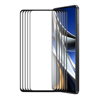 For Xiaomi Poco X4 Pro 5G ENKAY 6D Full Glue Tempered Glass Full Film, For Xiaomi Poco X4 Pro 5G(1 PC), For Xiaomi Poco X4 Pro 5G(2 PCS), For Xiaomi Poco X4 Pro 5G(5 PCS)
