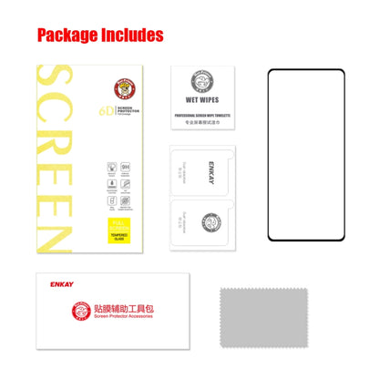For Xiaomi Redmi Note 11E ENKAY 6D Full Glue Tempered Glass Full Film, For Xiaomi Redmi Note 11E(1 PC), For Xiaomi Redmi Note 11E(2 PCS), For Xiaomi Redmi Note 11E(5 PCS)