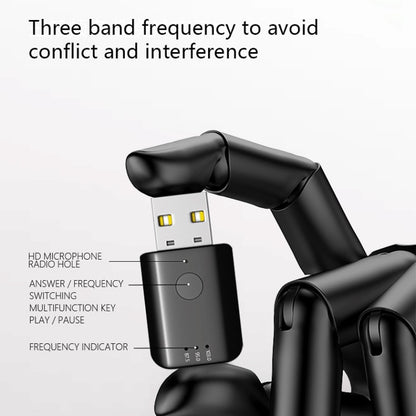 T50 Car USB Bluetooth 5.1 Receiver FM Transmitter for Hands-Free Call Navigation, T50
