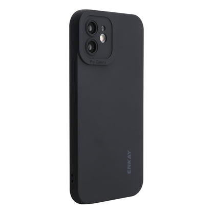 ENKAY Liquid Silicone Phone Case for iPhone 12, For iPhone 12