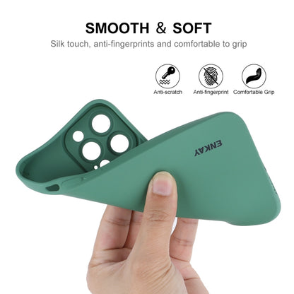 ENKAY Liquid Silicone Phone Case for iPhone 12 Pro, For iPhone 12 Pro
