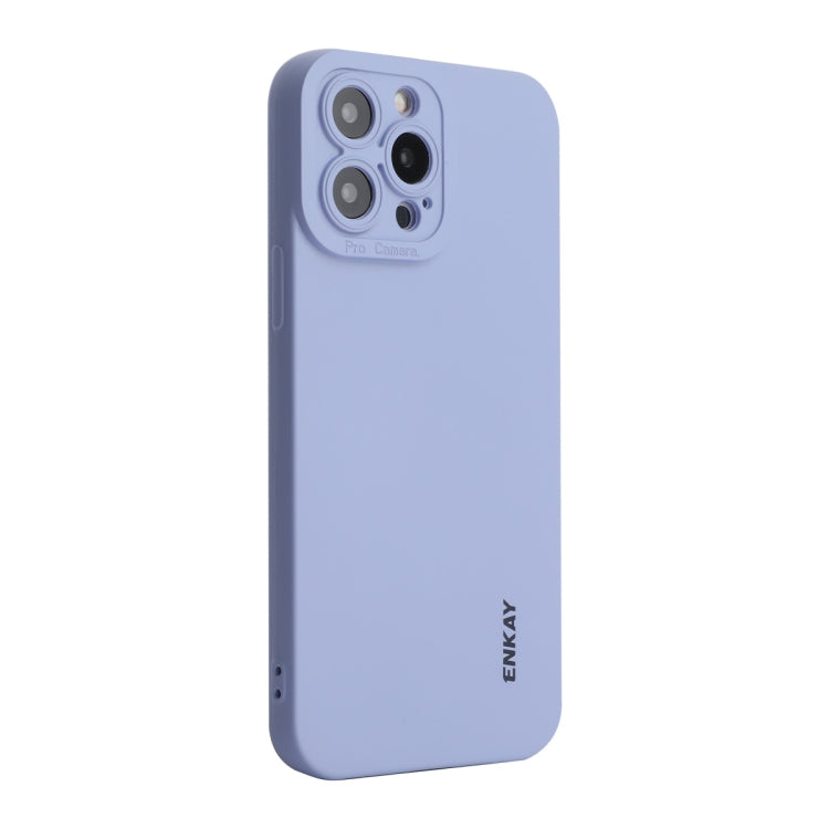 ENKAY Liquid Silicone Phone Case for iPhone 12 Pro Max, For iPhone 12 Pro Max