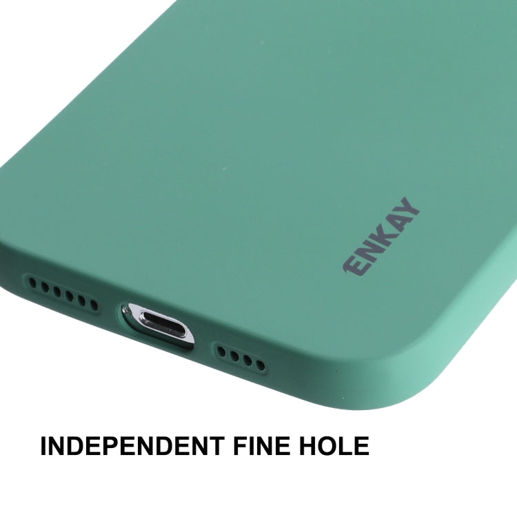 ENKAY Liquid Silicone Phone Case for iPhone 12 Pro Max, For iPhone 12 Pro Max