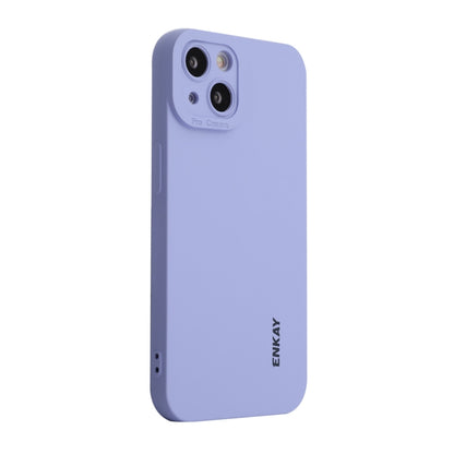 ENKAY Liquid Silicone Phone Case for iPhone 13, For iPhone 13