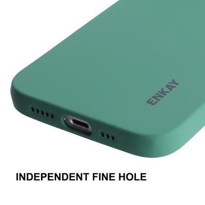 ENKAY Liquid Silicone Phone Case for iPhone 13, For iPhone 13