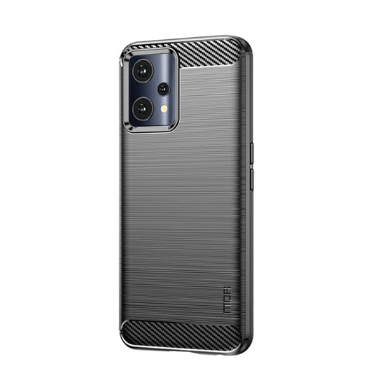 MOFI Gentleness Brushed Carbon Fiber Soft TPU Case, For OPPO Realme 9 Pro / Realme V25, For OPPO Realme 9 Pro+, For OPPO A36 / A76 / Realme 9i, For OPPO Realme C35, For OPPO Find X5