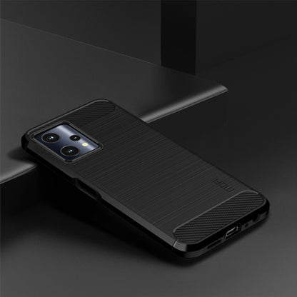 MOFI Gentleness Brushed Carbon Fiber Soft TPU Case, For OPPO Realme 9 Pro / Realme V25, For OPPO Realme 9 Pro+, For OPPO A36 / A76 / Realme 9i, For OPPO Realme C35, For OPPO Find X5