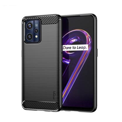 MOFI Gentleness Brushed Carbon Fiber Soft TPU Case, For OPPO Realme 9 Pro / Realme V25, For OPPO Realme 9 Pro+, For OPPO A36 / A76 / Realme 9i, For OPPO Realme C35, For OPPO Find X5