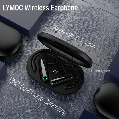 FW5 Non-in-Ear BT5.2 Wireless Sport Bone Conduction TWS Earphones Support Voice Assistant, FW5 Black