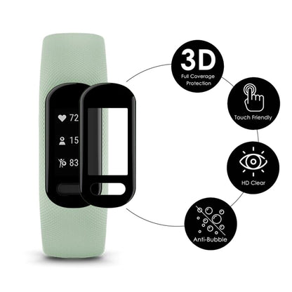 For Garmin Smart 5 ENKAY 3D Full Coverage Soft PC Edge + PMMA HD Screen Watch Film, For Garmin Smart 5 (1 PC), For Garmin Smart 5 (2 PCS), For Garmin Smart 5 (5 PCS), For Garmin Smart 5 (10 PCS)