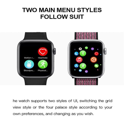 T500 Plus 1.54 inch Color Screen Smart Watch,Support Heart Rate Monitoring/Blood Pressure Monitoring