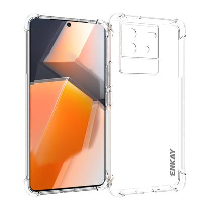 For vivo iQOO Neo6 5G ENKAY Clear TPU Shockproof Phone Case, For vivo iQOO Neo6 5G