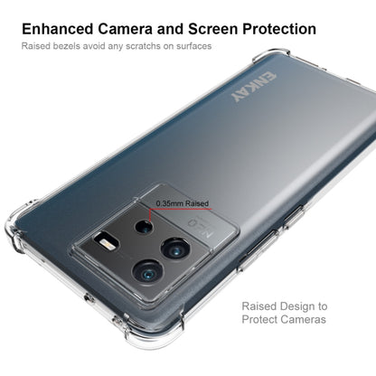 For vivo iQOO Neo6 5G ENKAY Clear TPU Shockproof Phone Case, For vivo iQOO Neo6 5G